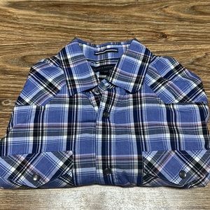 Mens Banana Republic button long sleeve shirt. Size Small.